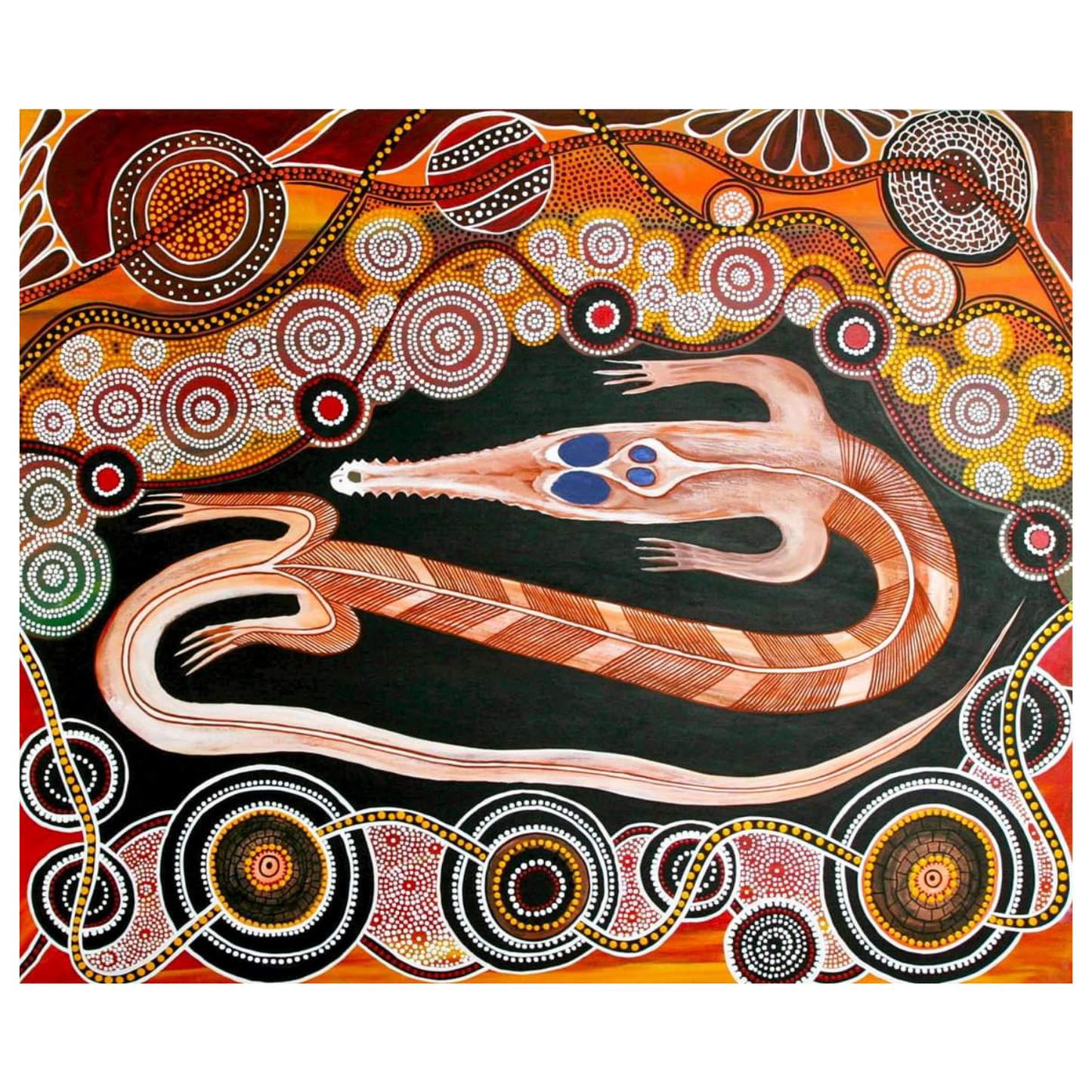 Reflections of the beauty, strength, power and adaptability to endure the constant cycles of change and scattered obstacles to evolve and adapt into contemporary times.